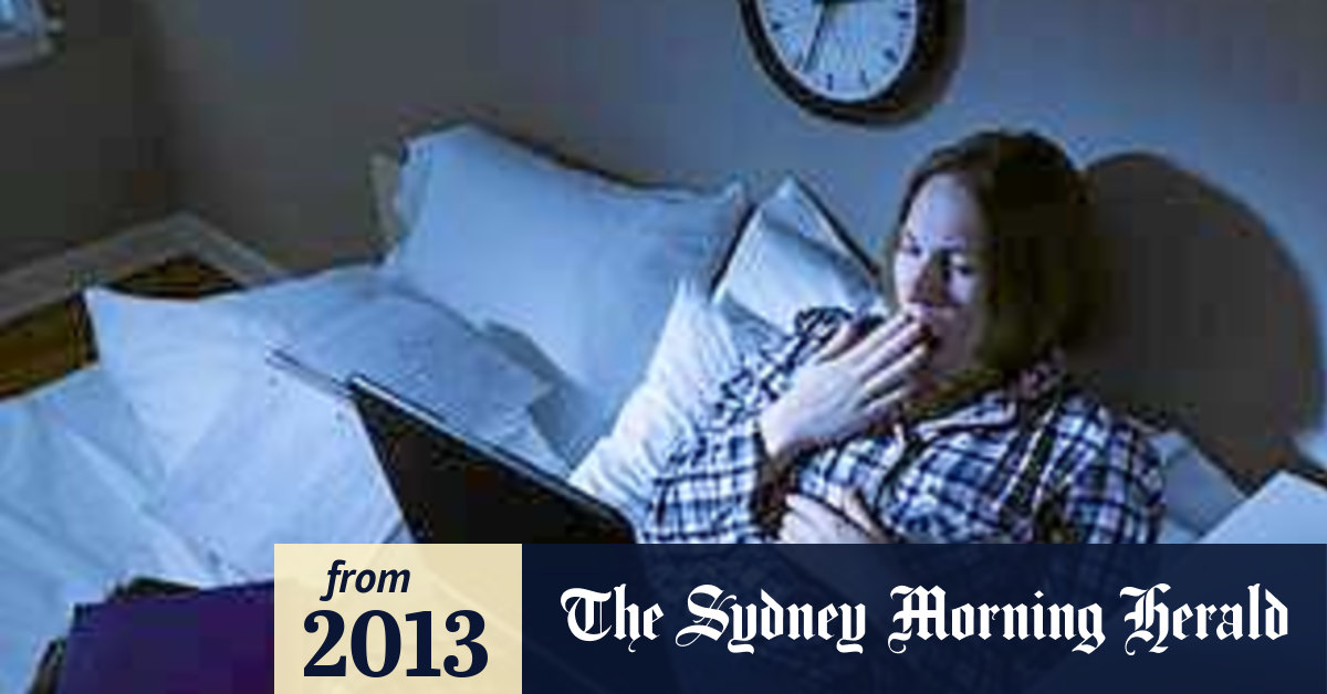 Stop bringing the laptop to bed